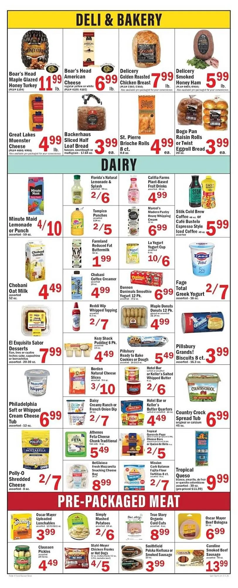 Weekly ad Food Bazaar circular from March 5 to March 11 2026 - Page 4