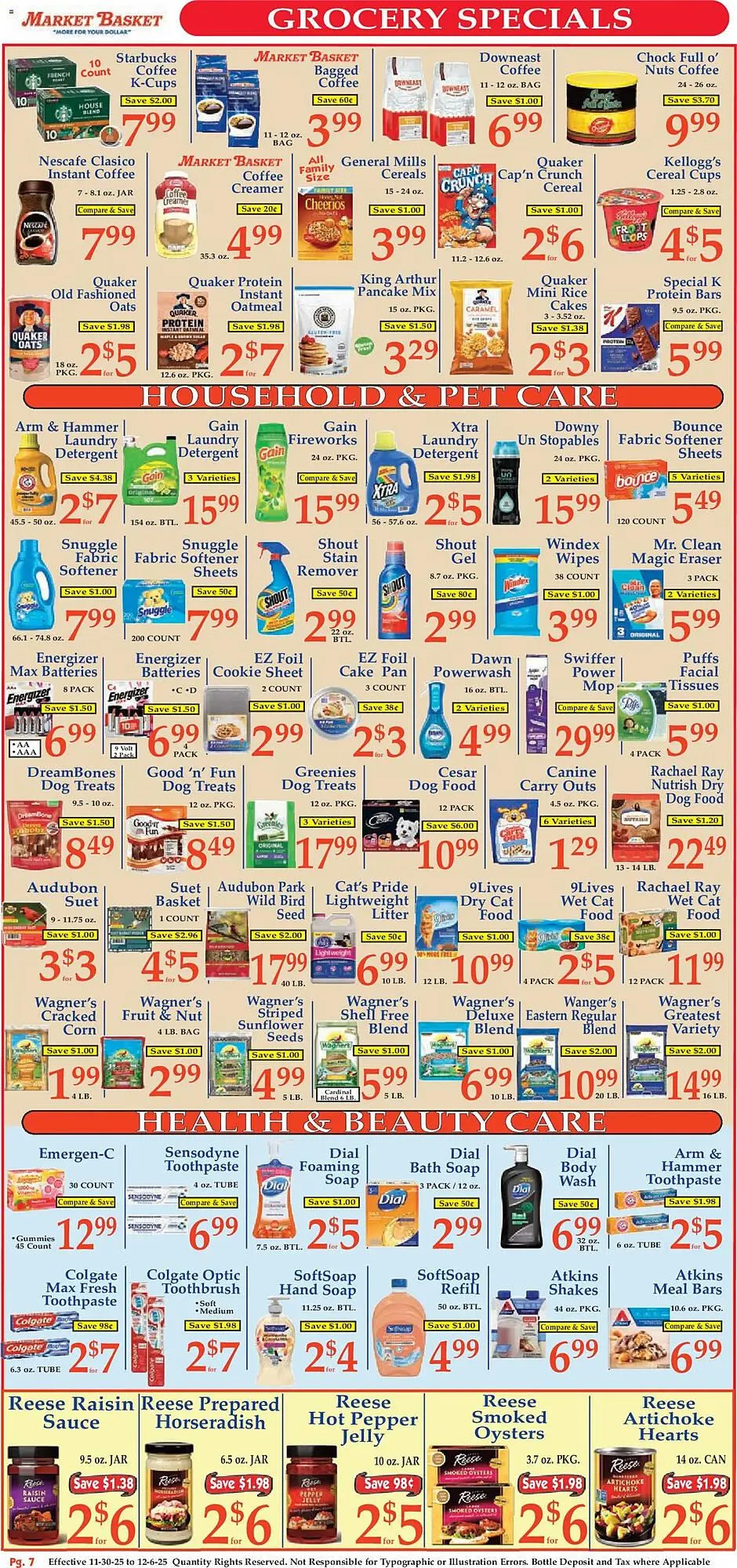 Weekly ad Market Basket weekly ad from November 30 to December 6 2025 - Page 7