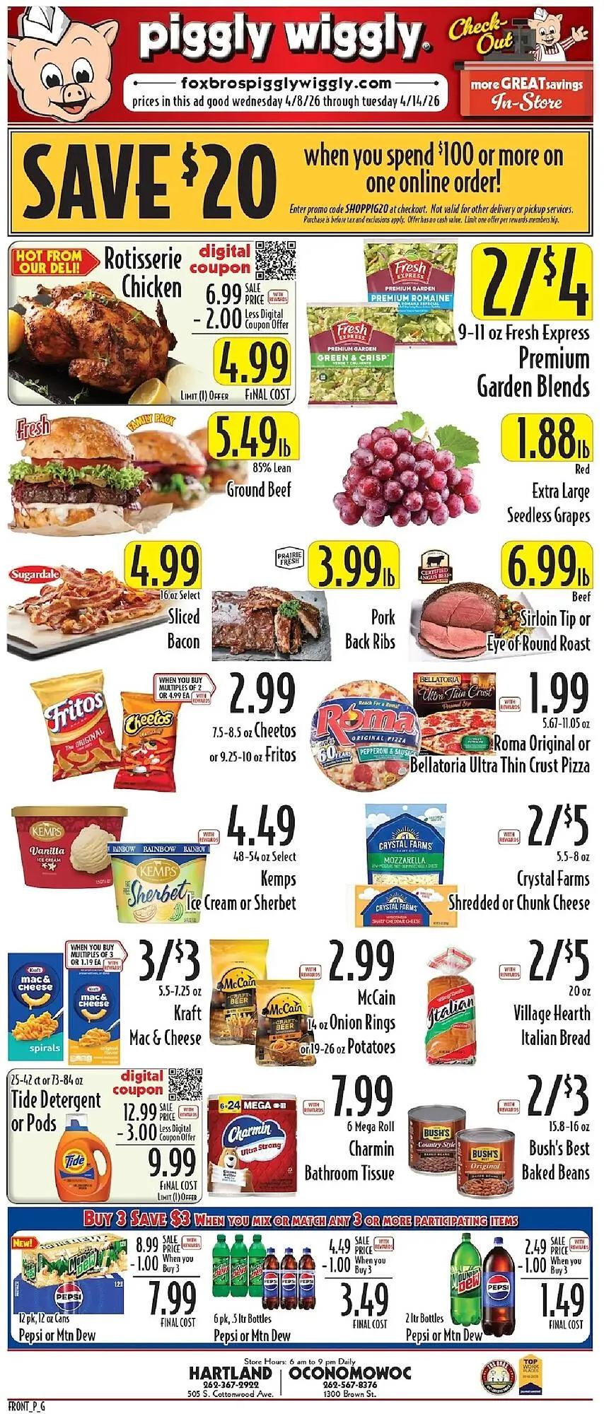Weekly ad Piggly Wiggly weekly ad from April 8 to April 15 2026 - Page 3