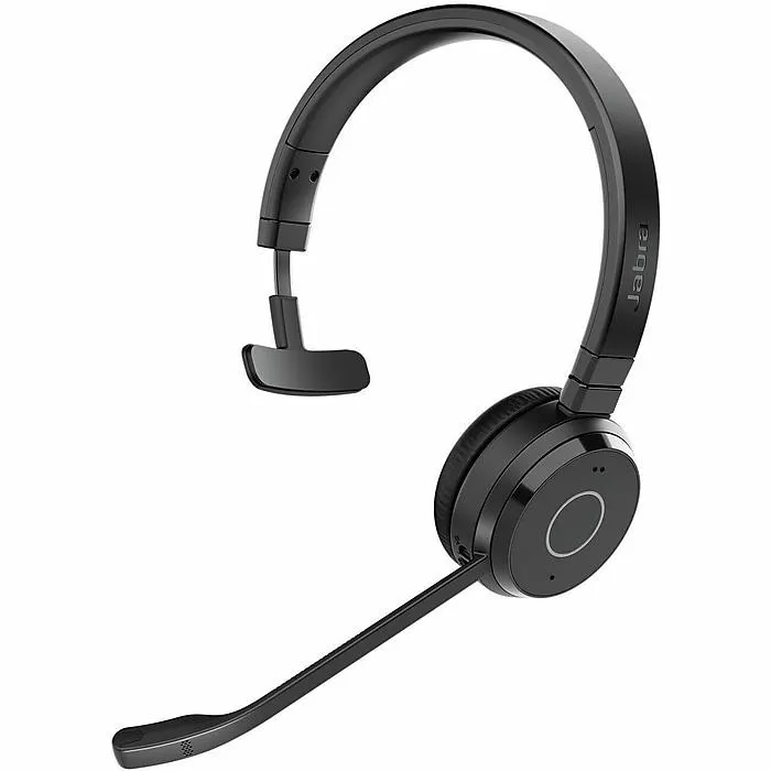 Jabra Evolve 65 TE Wireless Passive Noise Cancellation Bluetooth Headset,