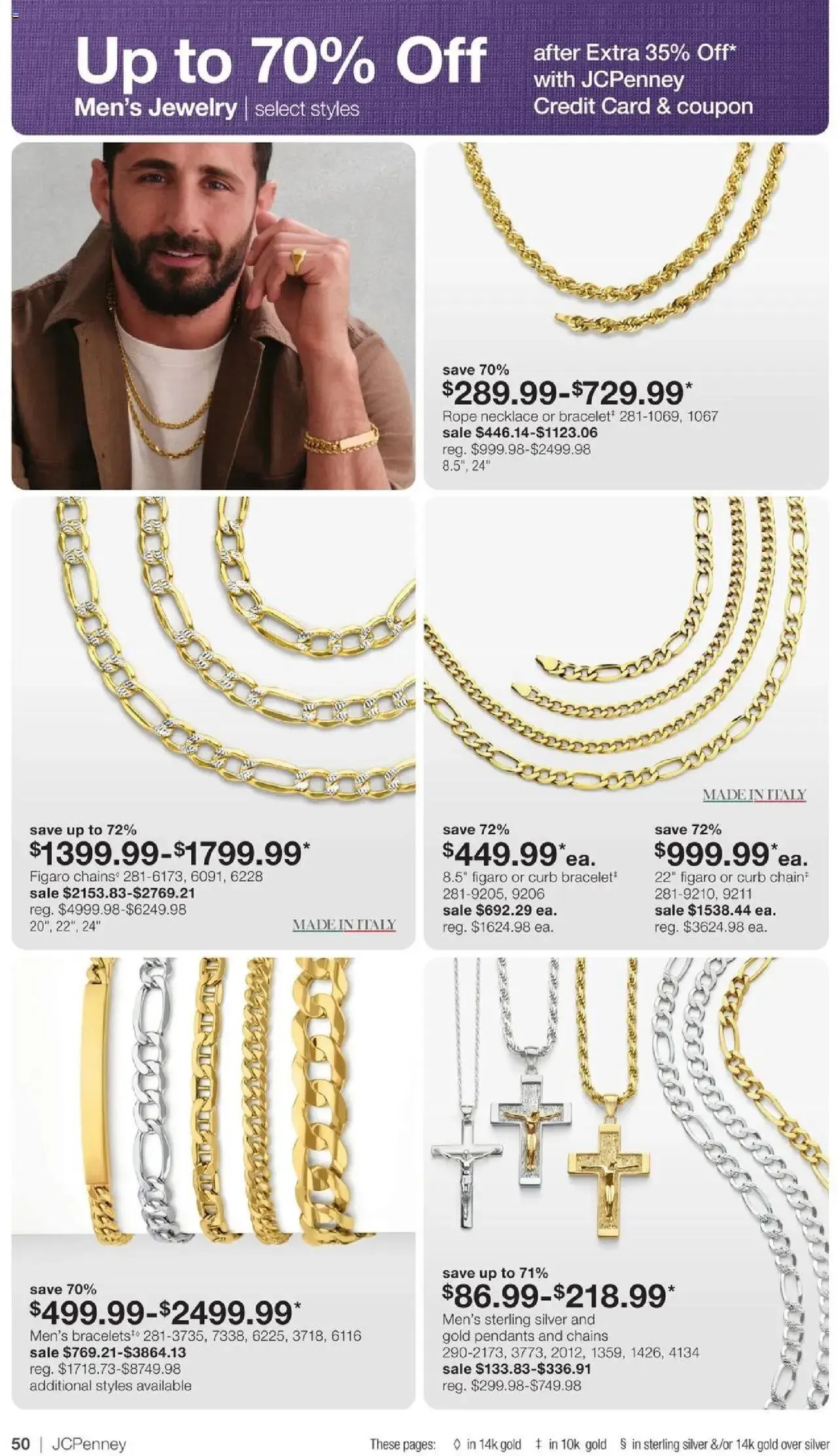 Weekly ad JCPenney Mother’s Day Jewelry Sale from April 10 to May 14 2025 - Page 48