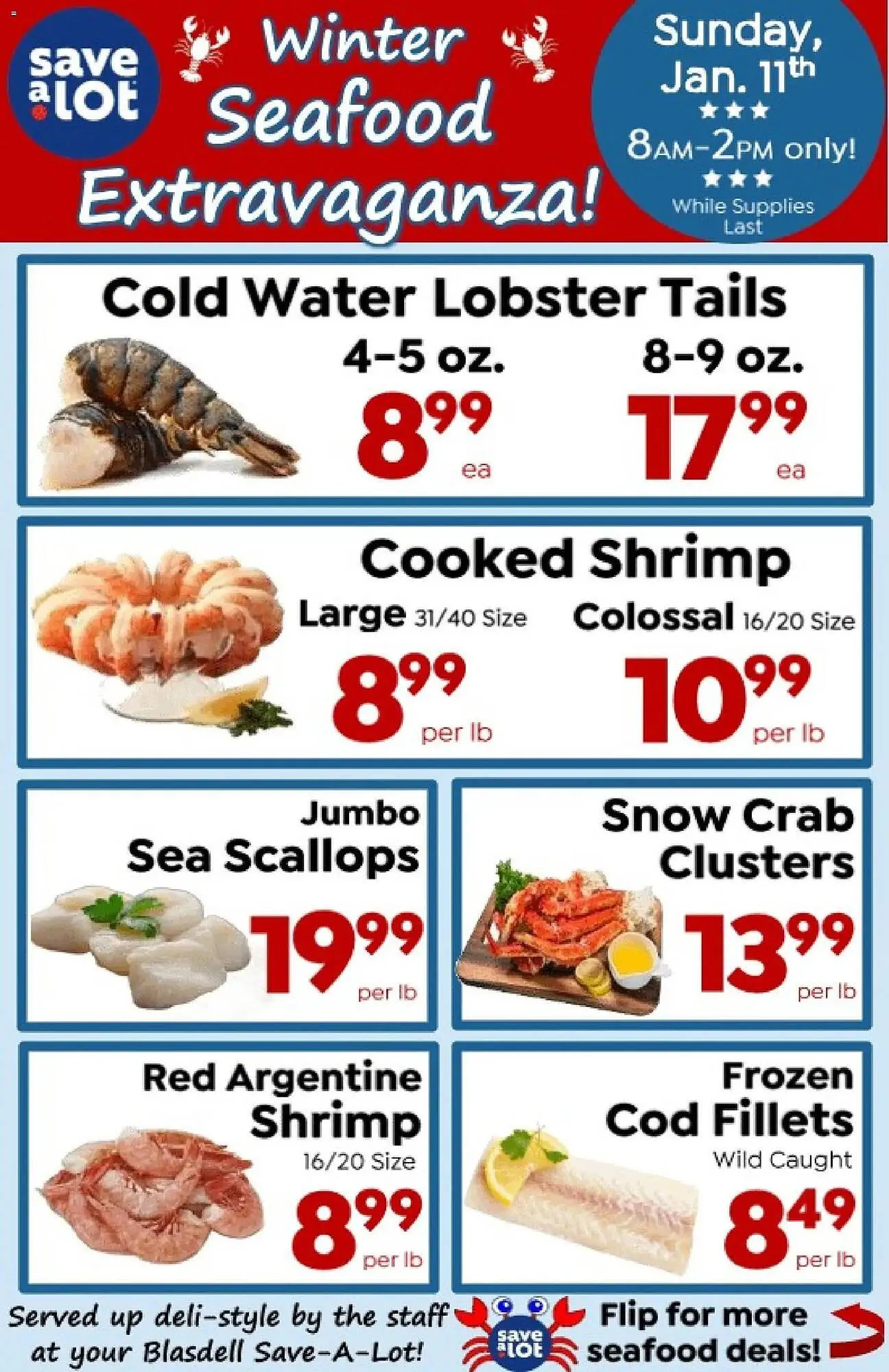 Weekly ad Save a Lot weekly ad from January 11 to January 11 2027 - Page 1