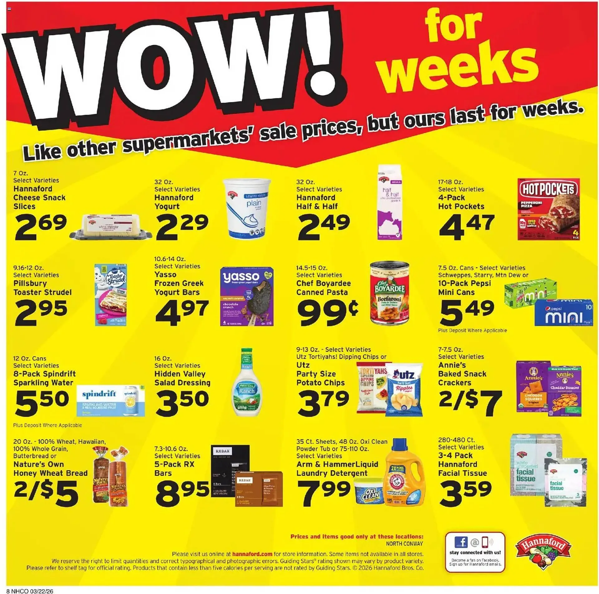 Weekly ad Hannaford flyer from March 22 to March 28 2026 - Page 8