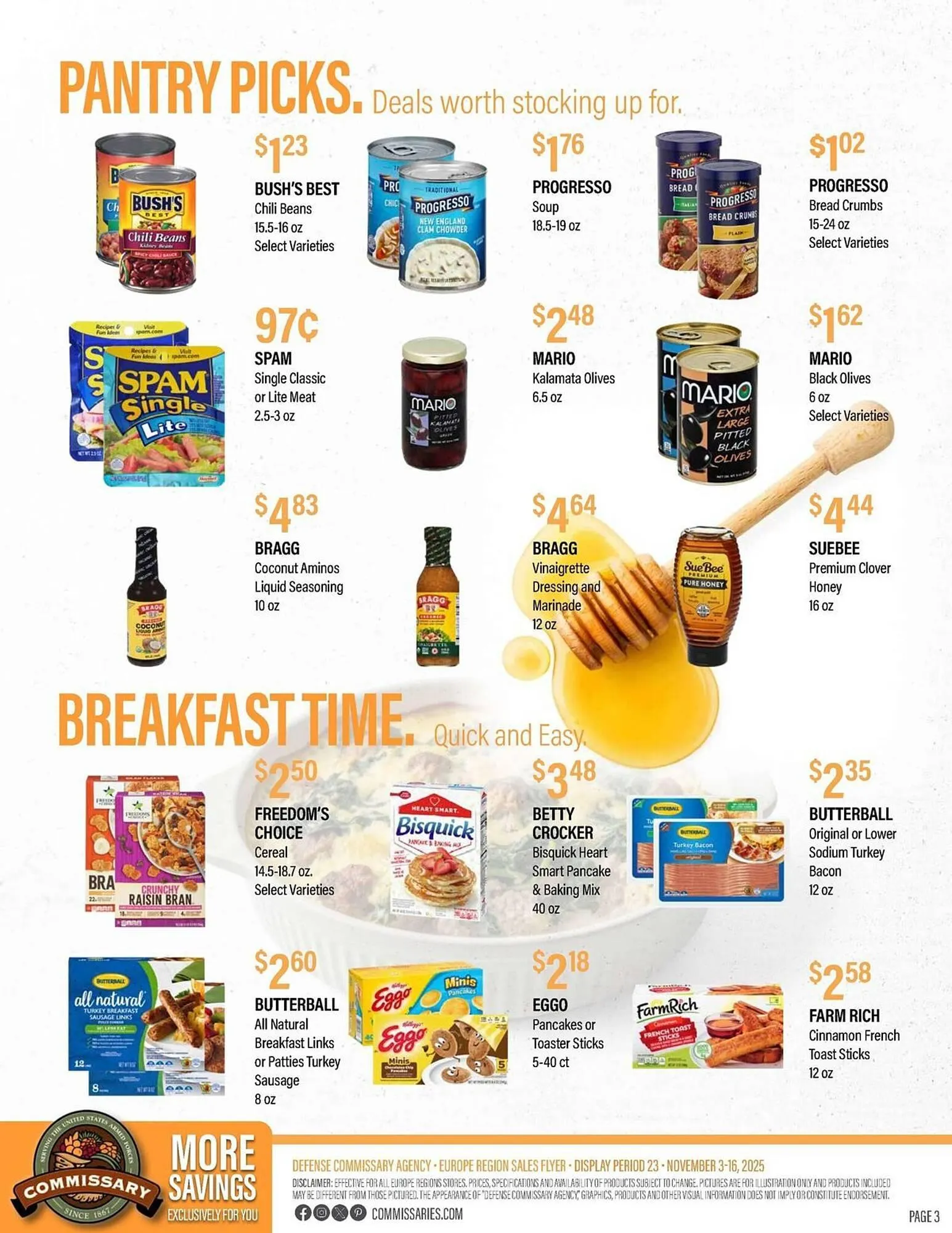 Weekly ad Commissary weekly ad from November 3 to November 16 2025 - Page 3