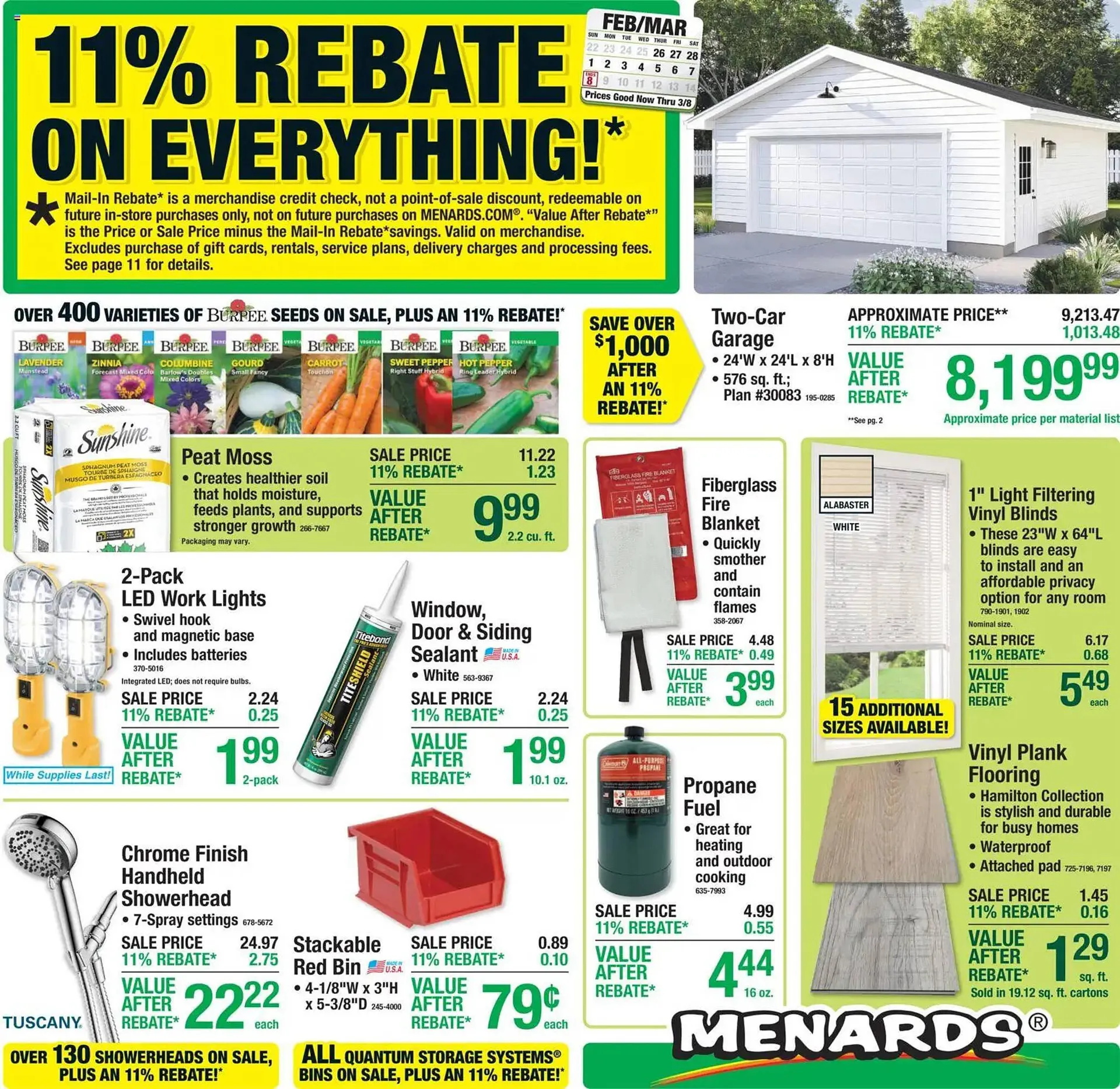 Weekly ad Menards weekly ad from February 25 to March 9 2026 - Page 1