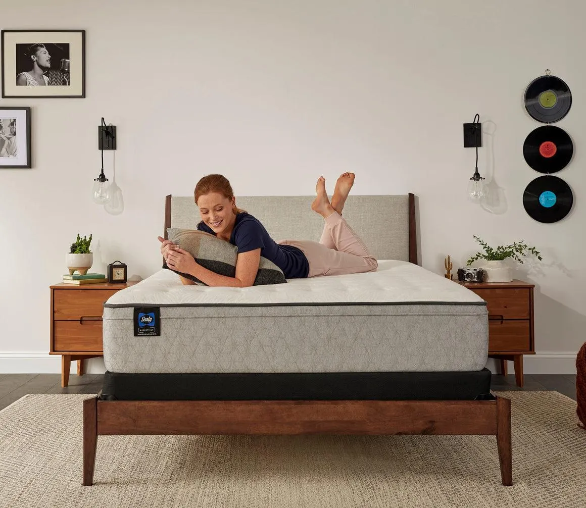 Sealy Essentials Winter Green Soft Euro Top 12" Mattress