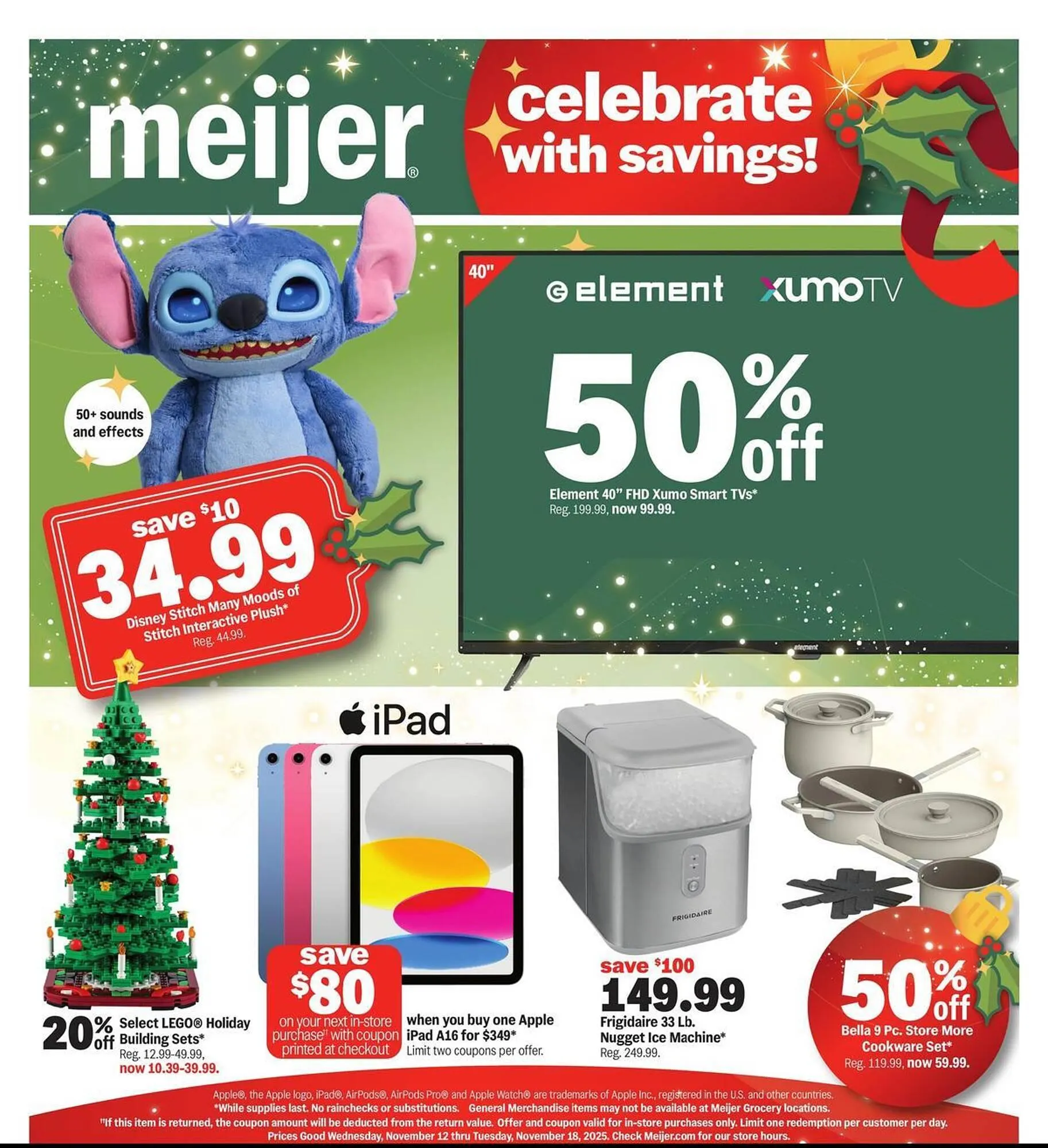 Weekly ad Meijer weekly ad from November 12 to November 18 2025 - Page 1