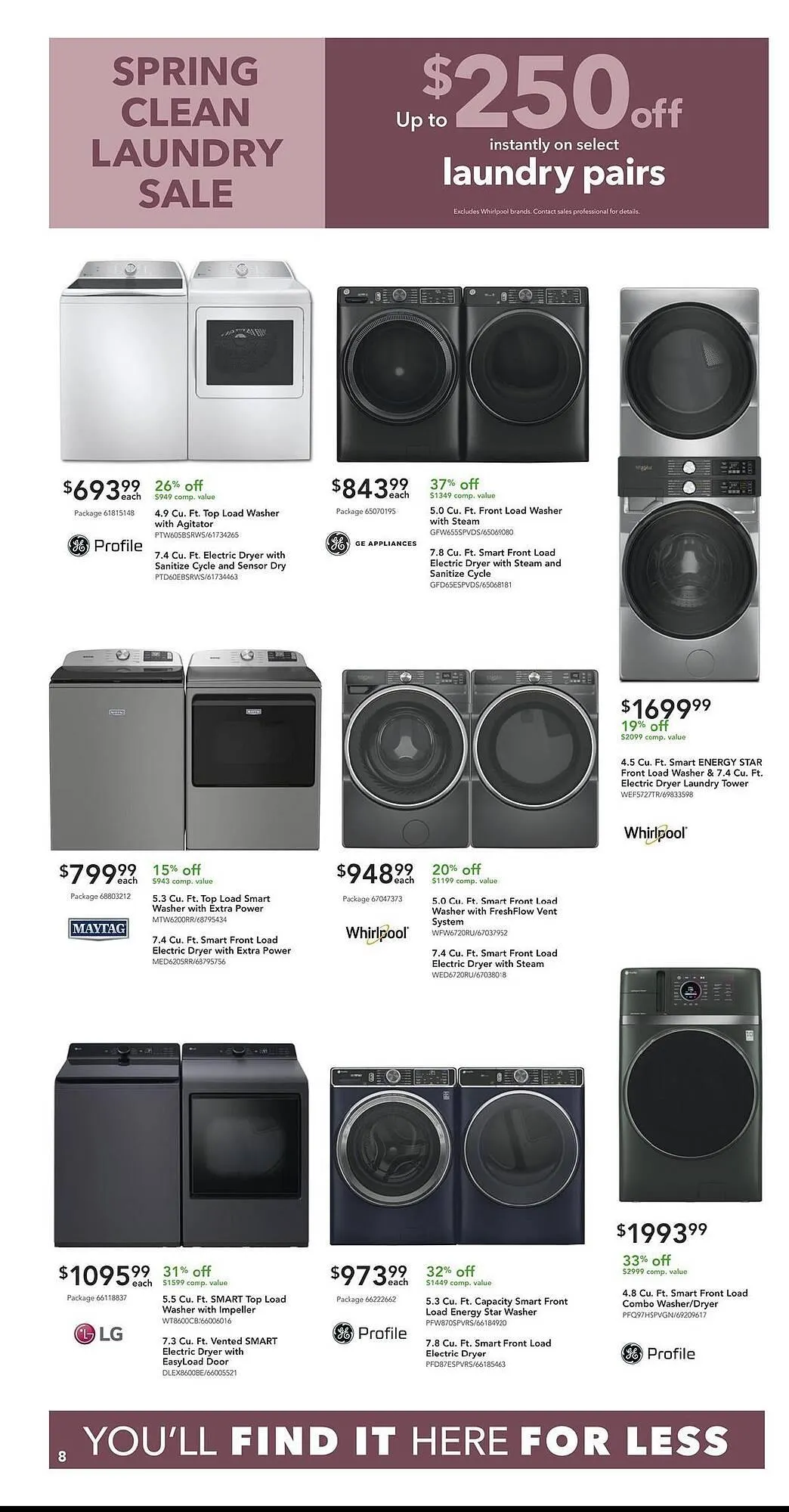 Weekly ad Nebraska Furniture Mart weekly ad from April 8 to April 14 2026 - Page 8