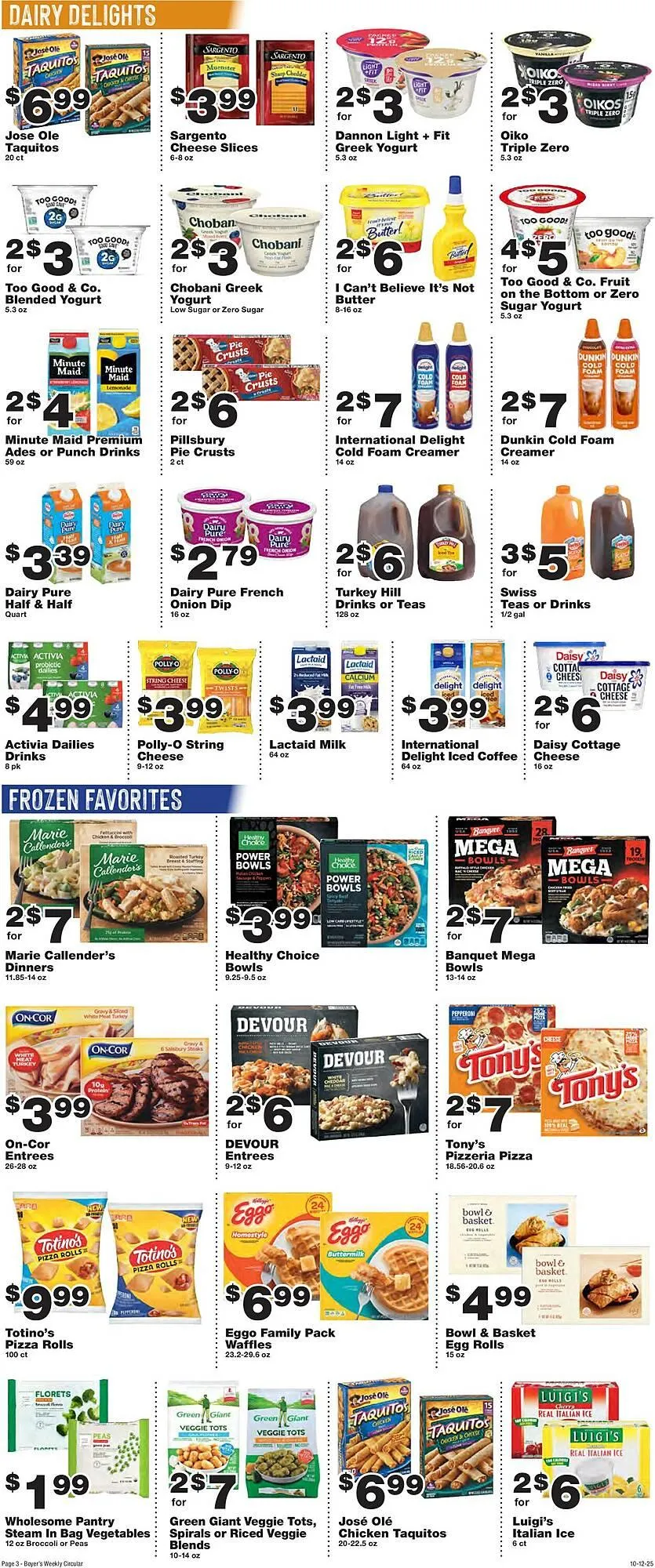 Weekly ad Boyer's Food Markets weekly ad from October 12 to October 18 2025 - Page 3
