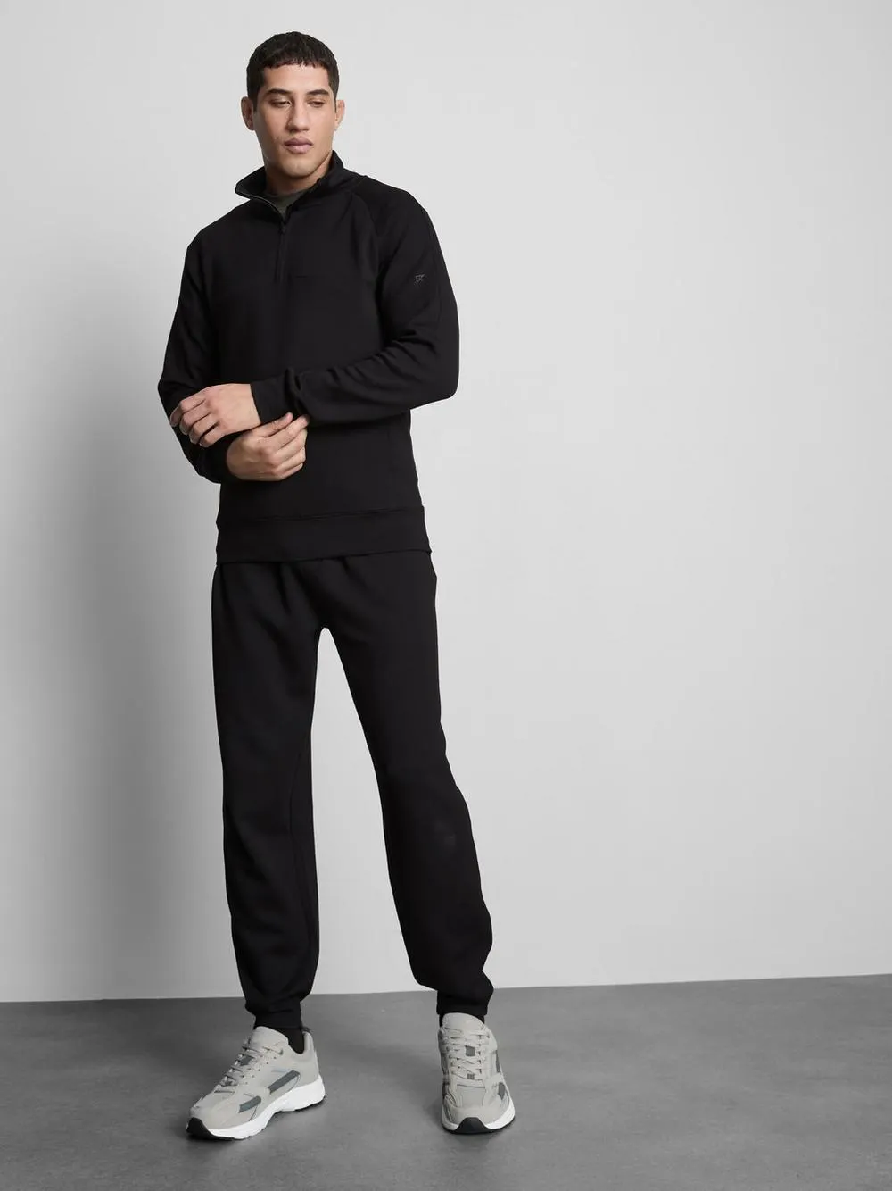 Soft Active Half-Zip Funnel Neck Sweatshirt