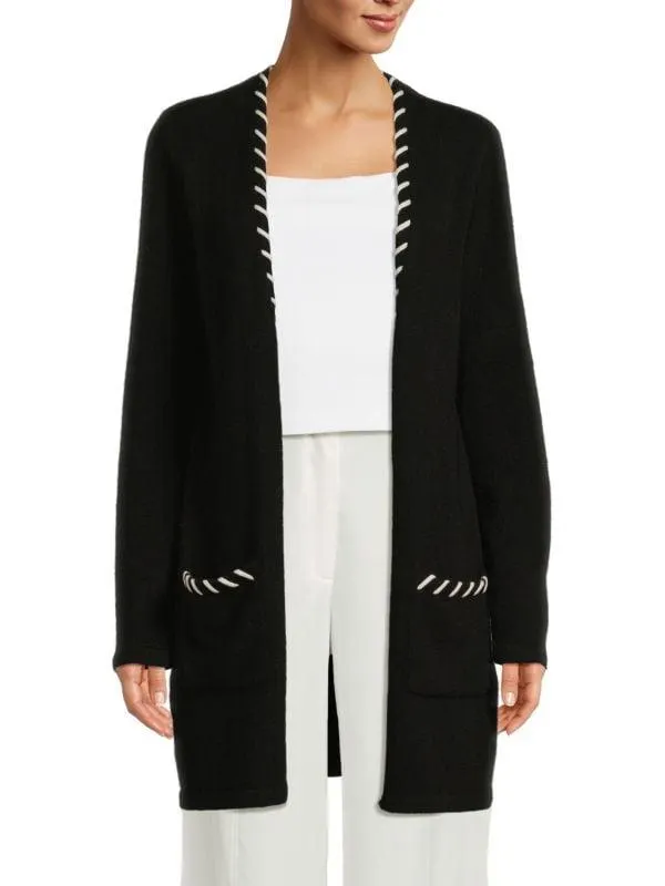 100% Cashmere Longline Cardigan