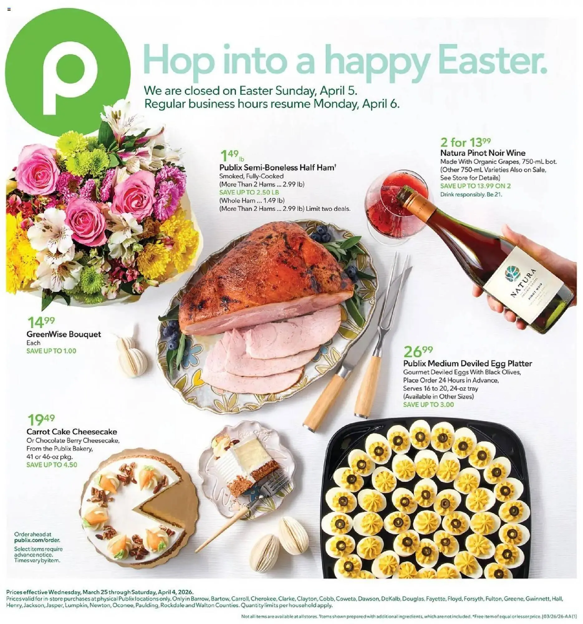 Weekly ad Publix weekly ad from March 25 to April 4 2026 - Page 1