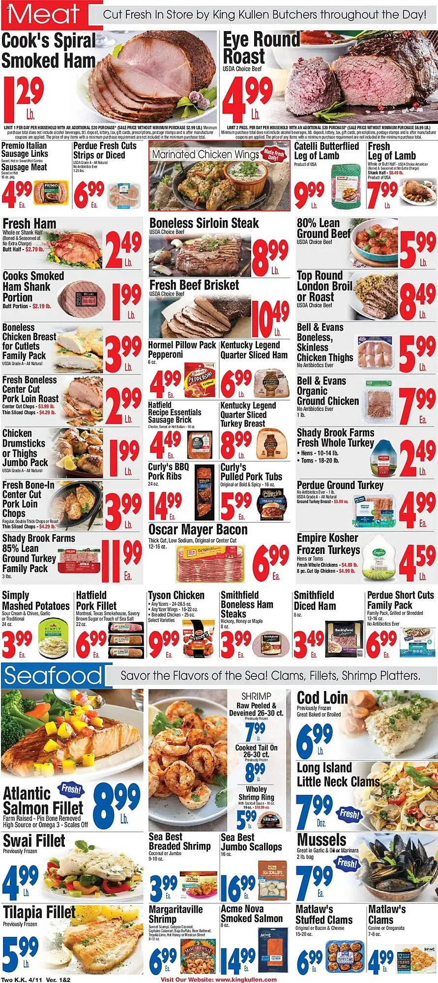 Weekly ad King Kullen Weekly Ad from April 11 to April 17 2025 - Page 2