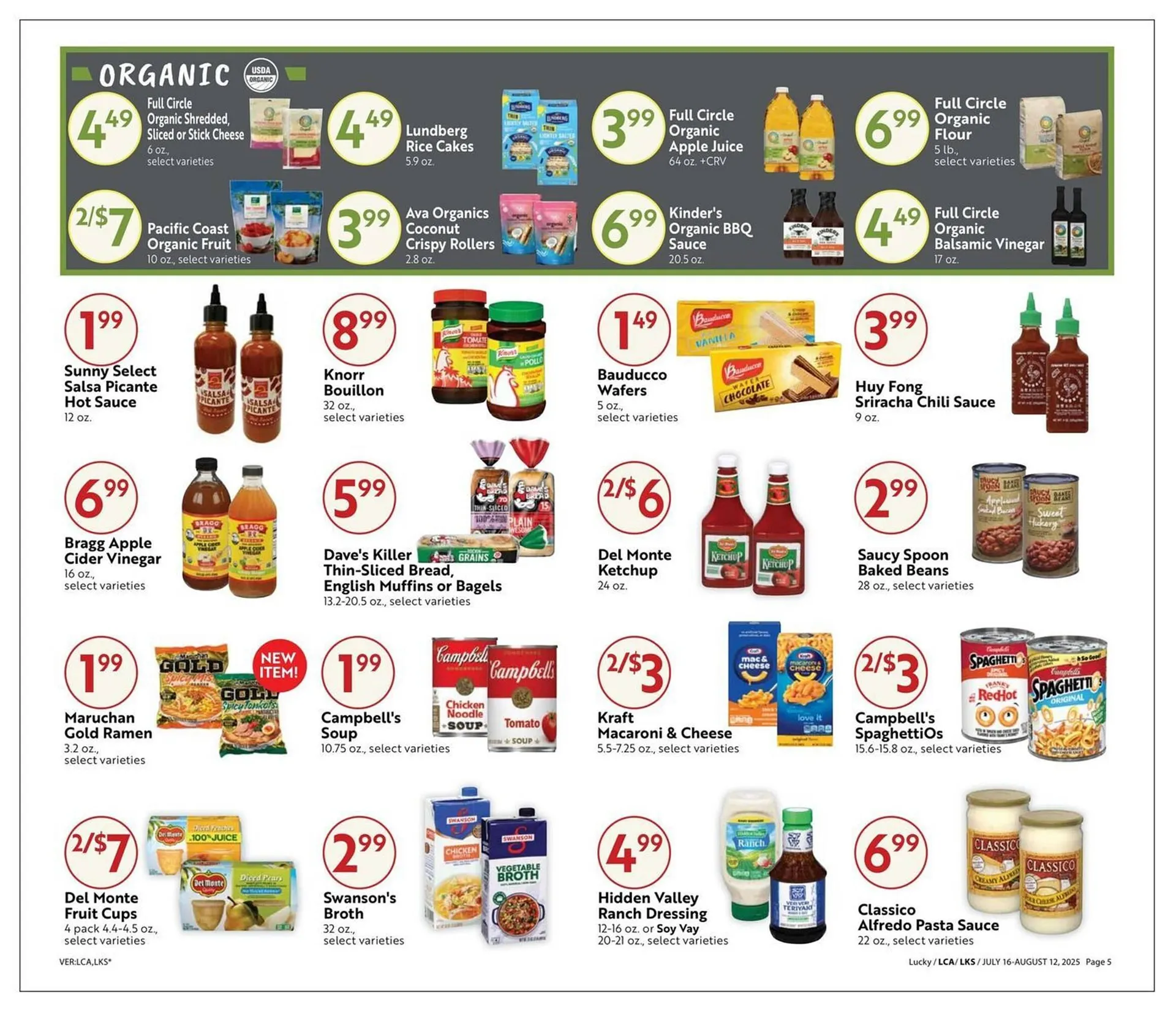 Weekly ad Lucky Supermarkets Weekly Ad from July 17 to August 12 2025 - Page 5