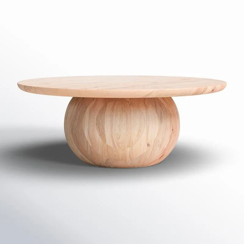 Natural Iver Solid Wood Coffee Table