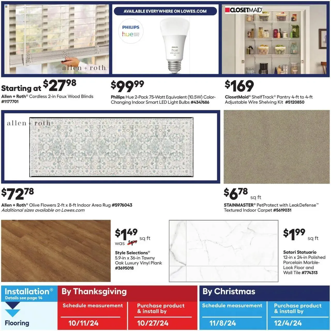 Weekly ad Lowe's - In Store Promotion from September 26 to October 16 2024 - Page 15
