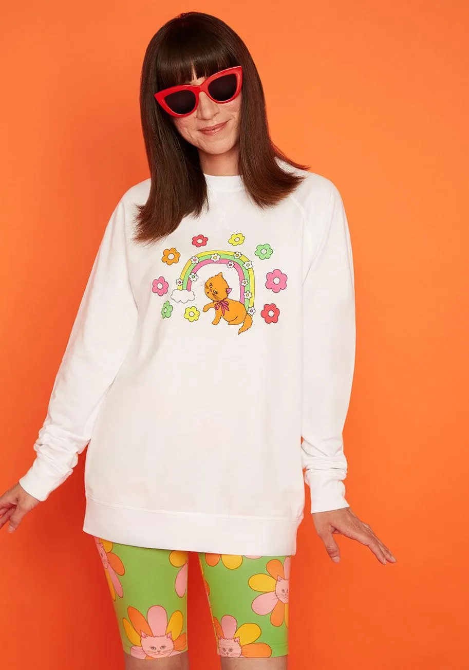 ModCloth x Marisol Muro Rush of Style Cotton Sweatshirt