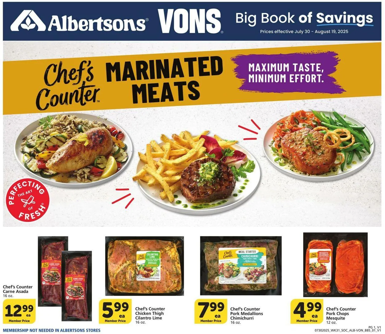 Vons Current weekly ad - 1