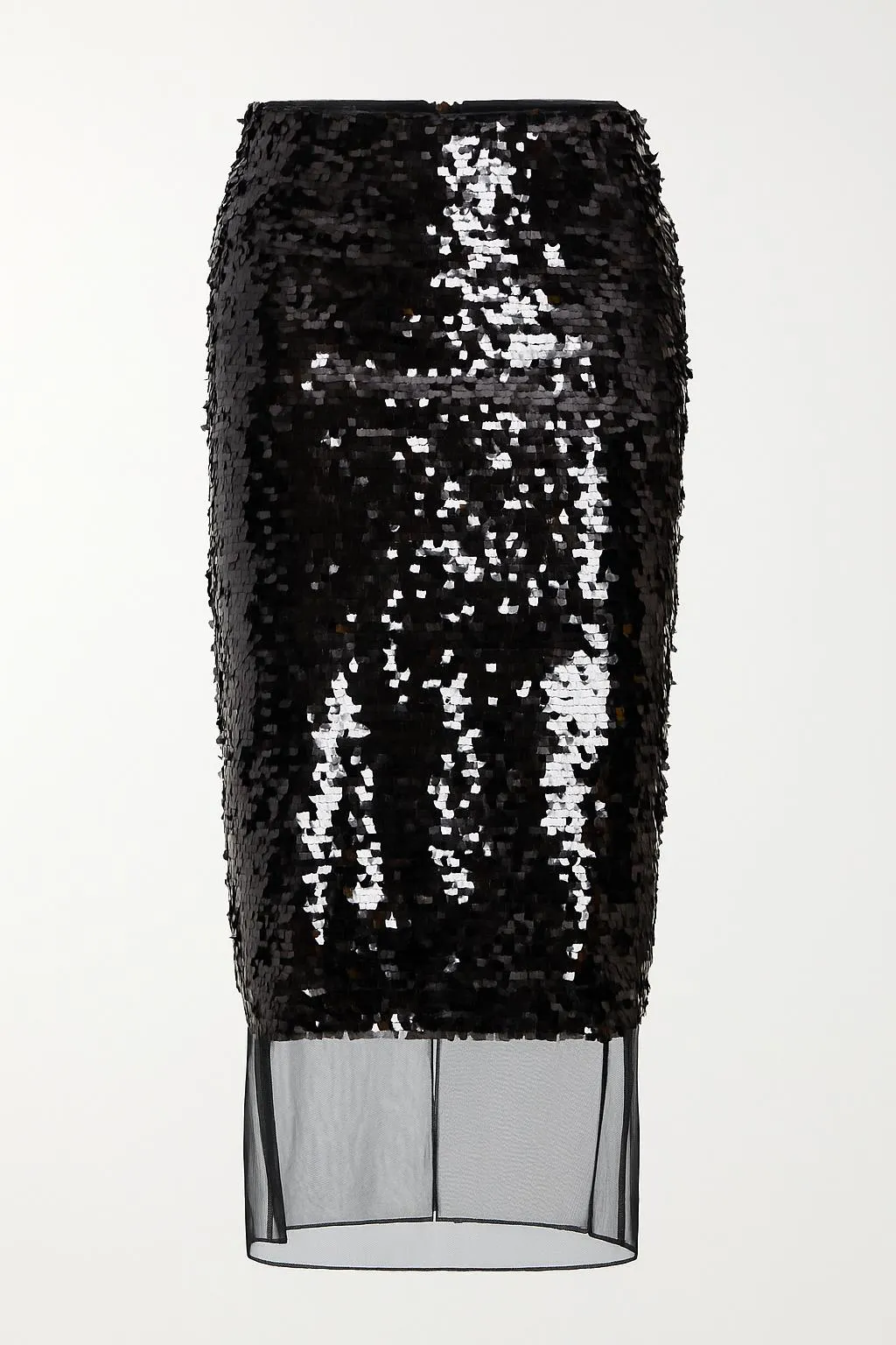 LAYERED MESH SKIRT