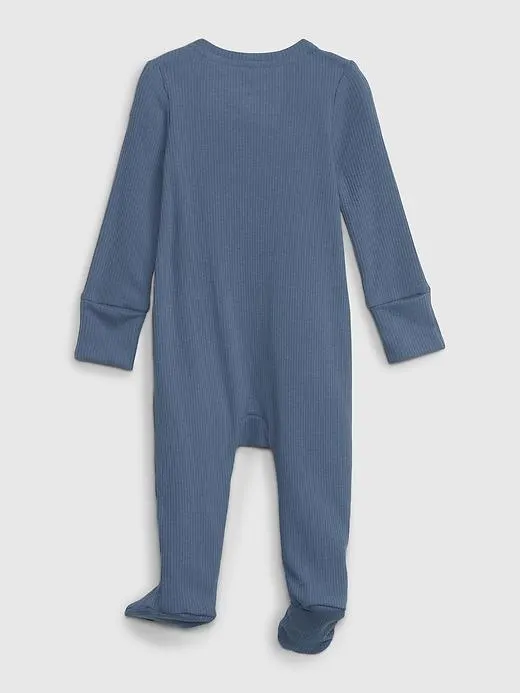 Baby First Favorites TinyRib Footed One-Piece