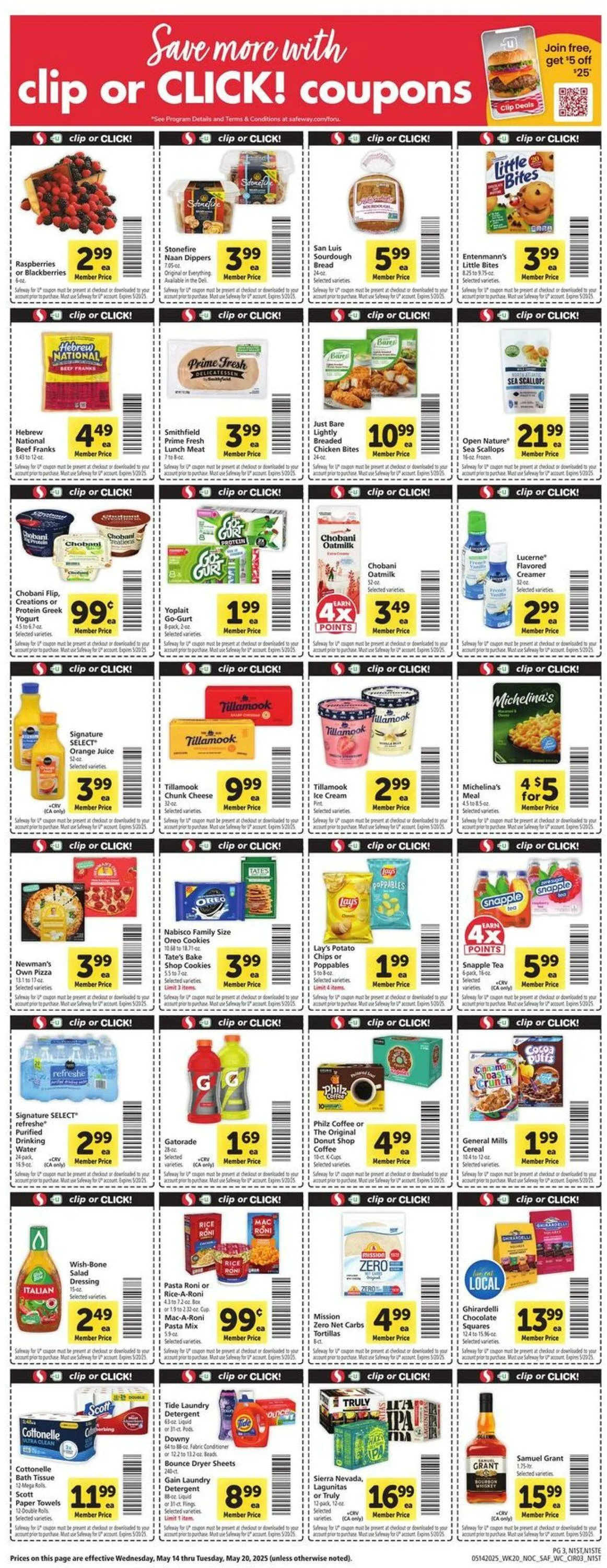 Weekly ad Safeway Current weekly ad from May 14 to May 20 2025 - Page 3