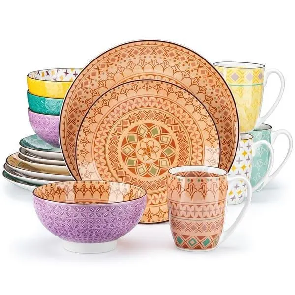 vancasso Casual Bohemia Porcelain Dinnerware Set