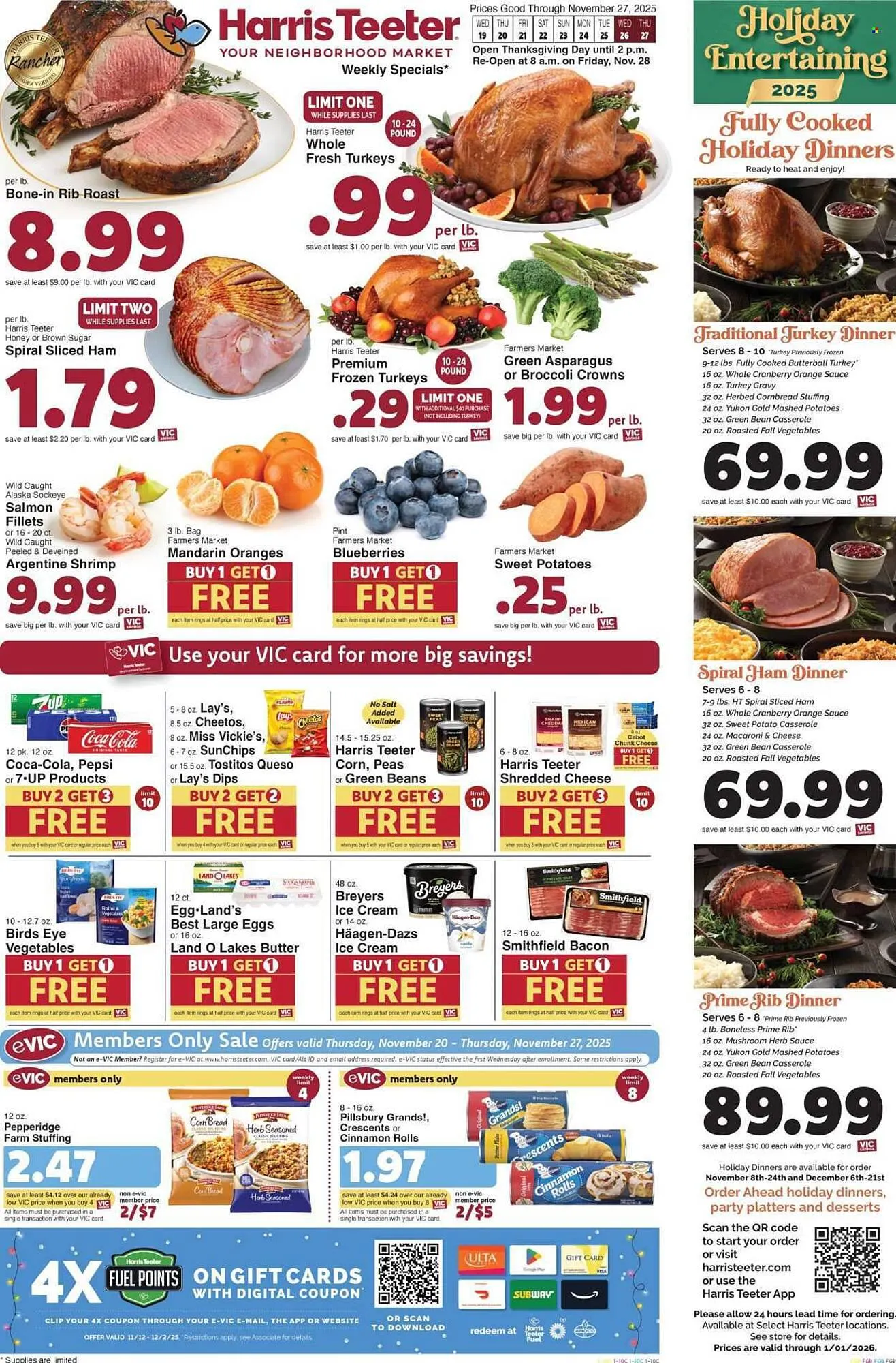 Weekly ad Harris Teeter weekly ad from November 19 to November 27 2025 - Page 1