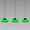 Vintage Italian Green Pool Billiard Pendant Light, 1970s