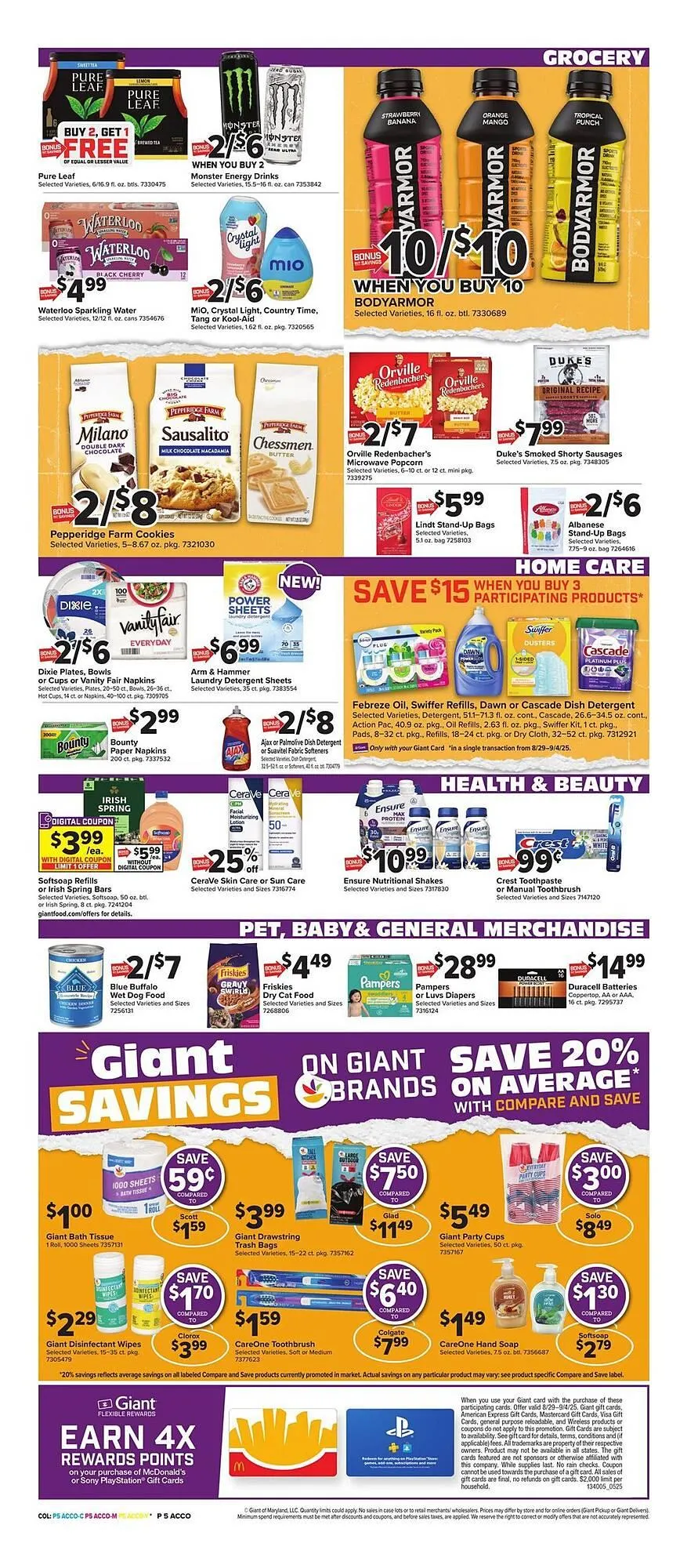Weekly ad Giant Food Weekly Ad from August 29 to September 4 2025 - Page 10