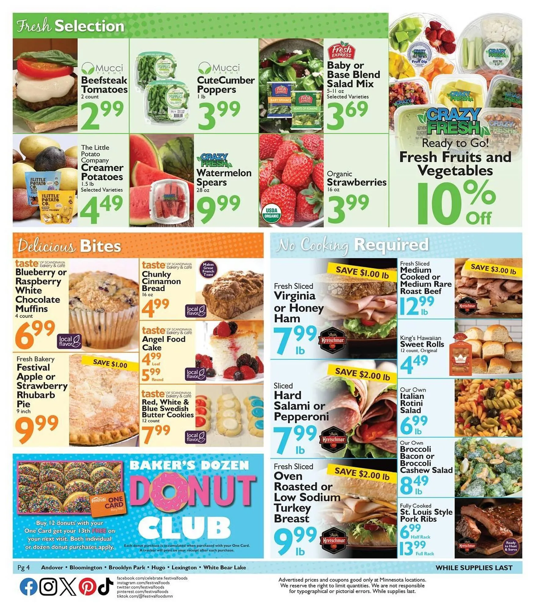 Weekly ad Festival Foods Weekly Ad from June 25 to July 9 2025 - Page 4