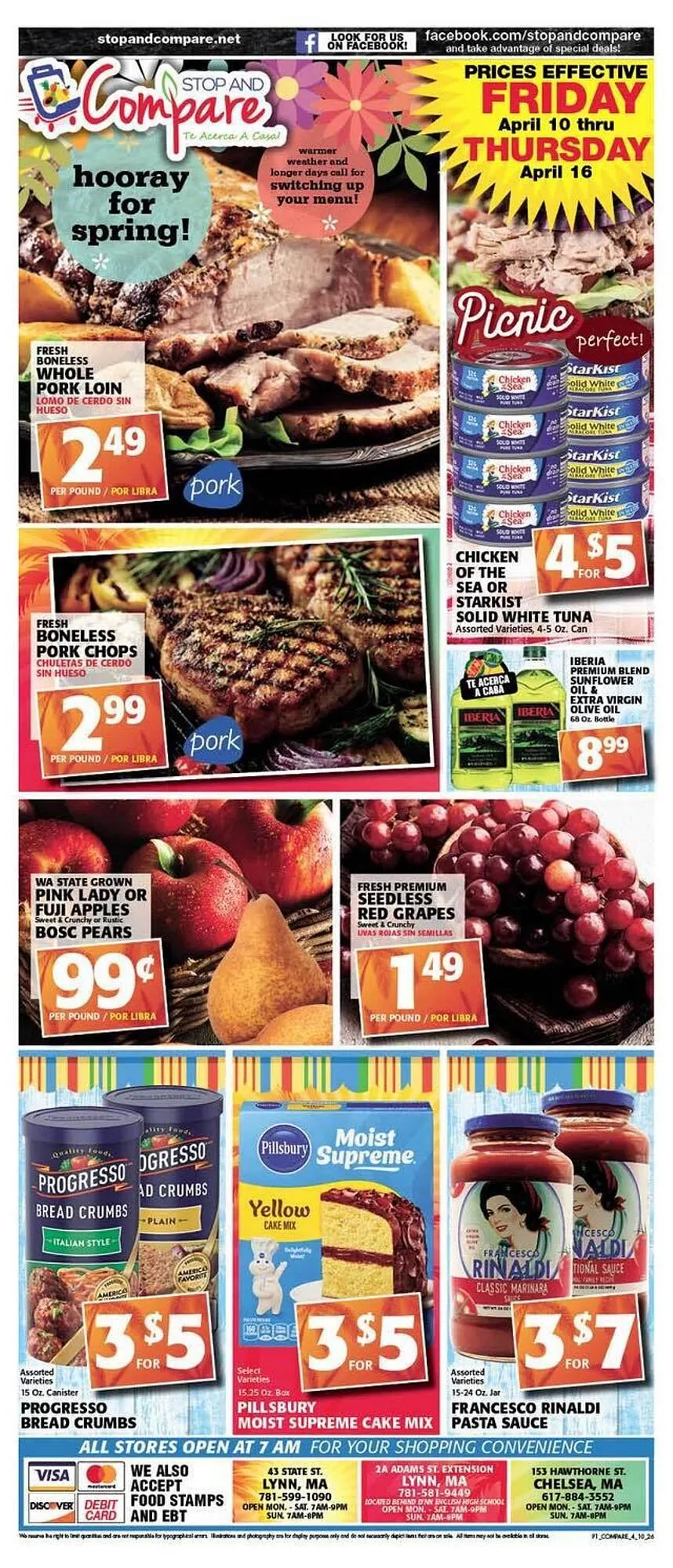 Weekly ad Stop and Compare Markets weekly ad from April 10 to April 16 2026 - Page 1