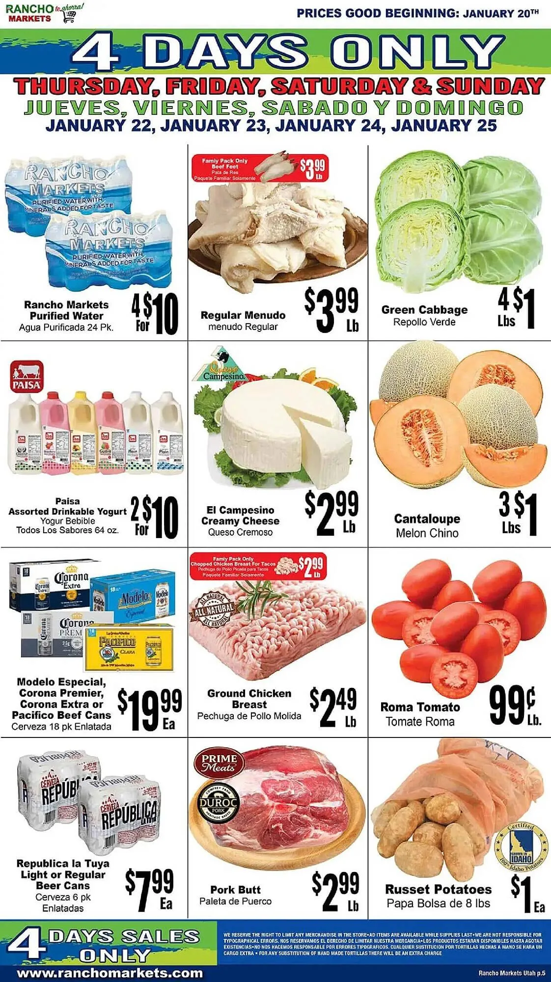 Weekly ad Rancho Markets weekly ad from January 20 to January 26 2026 - Page 5