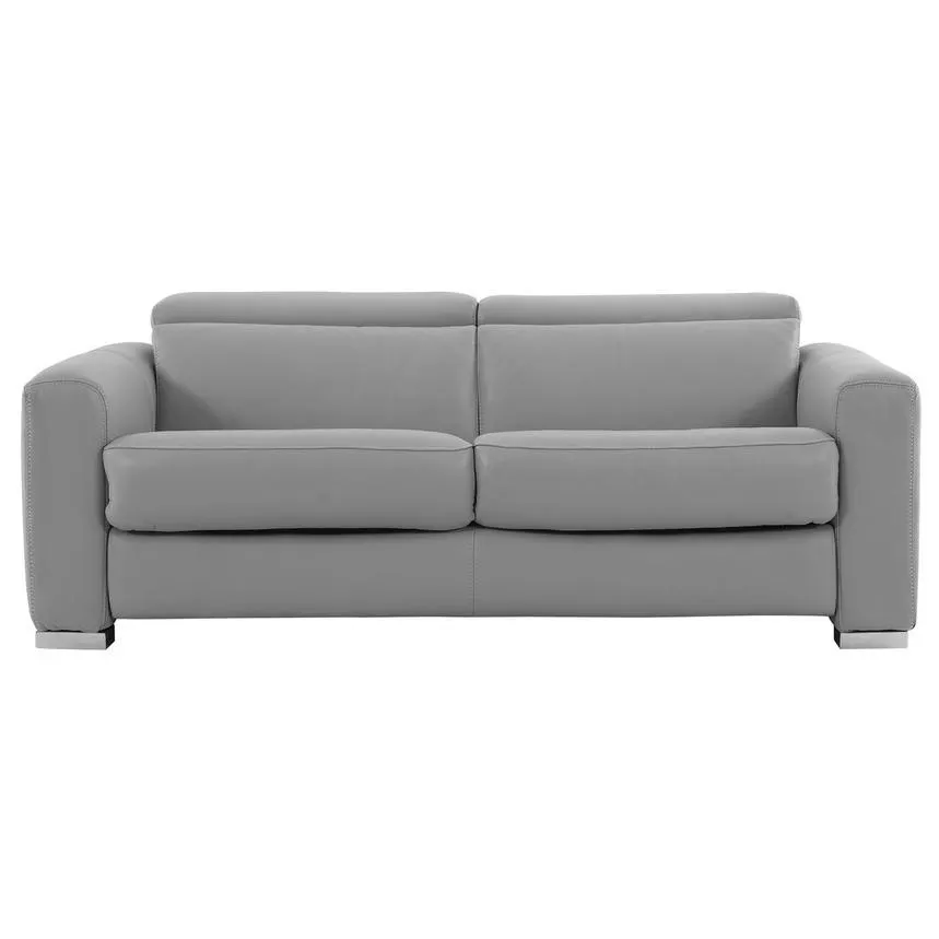 Bay Harbor Silver Leather Sleeper