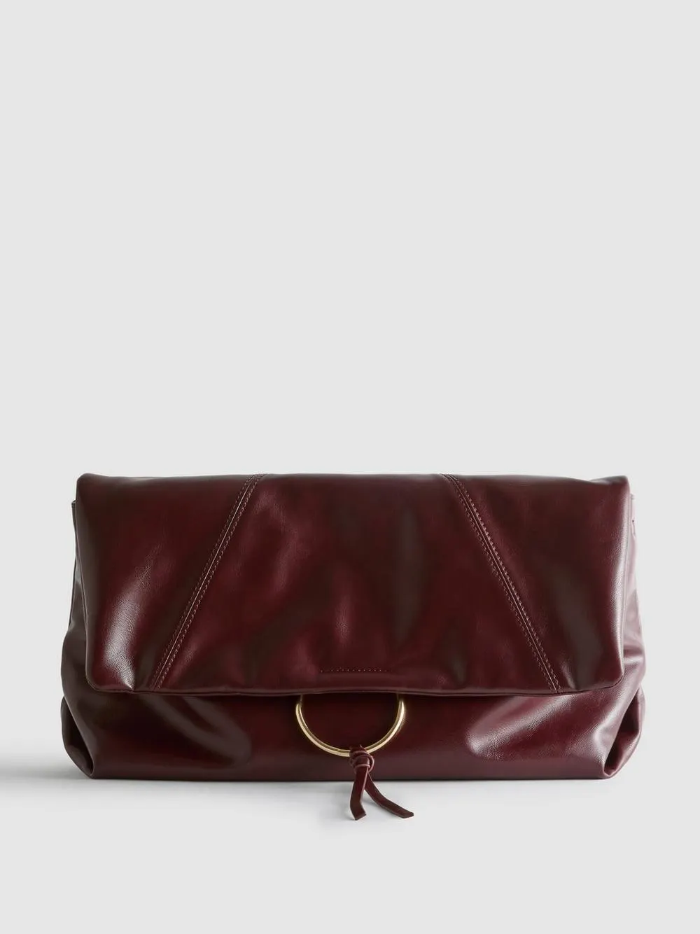 Oil Slick O-Ring Clutch Bag