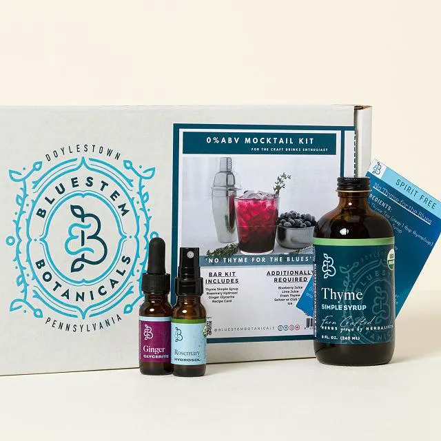 No Thyme for Blues Mocktail Kit