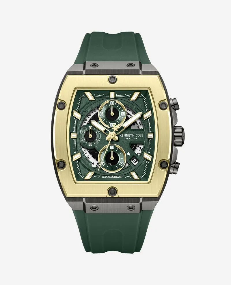 Chronograph Sport Silicone Watch -