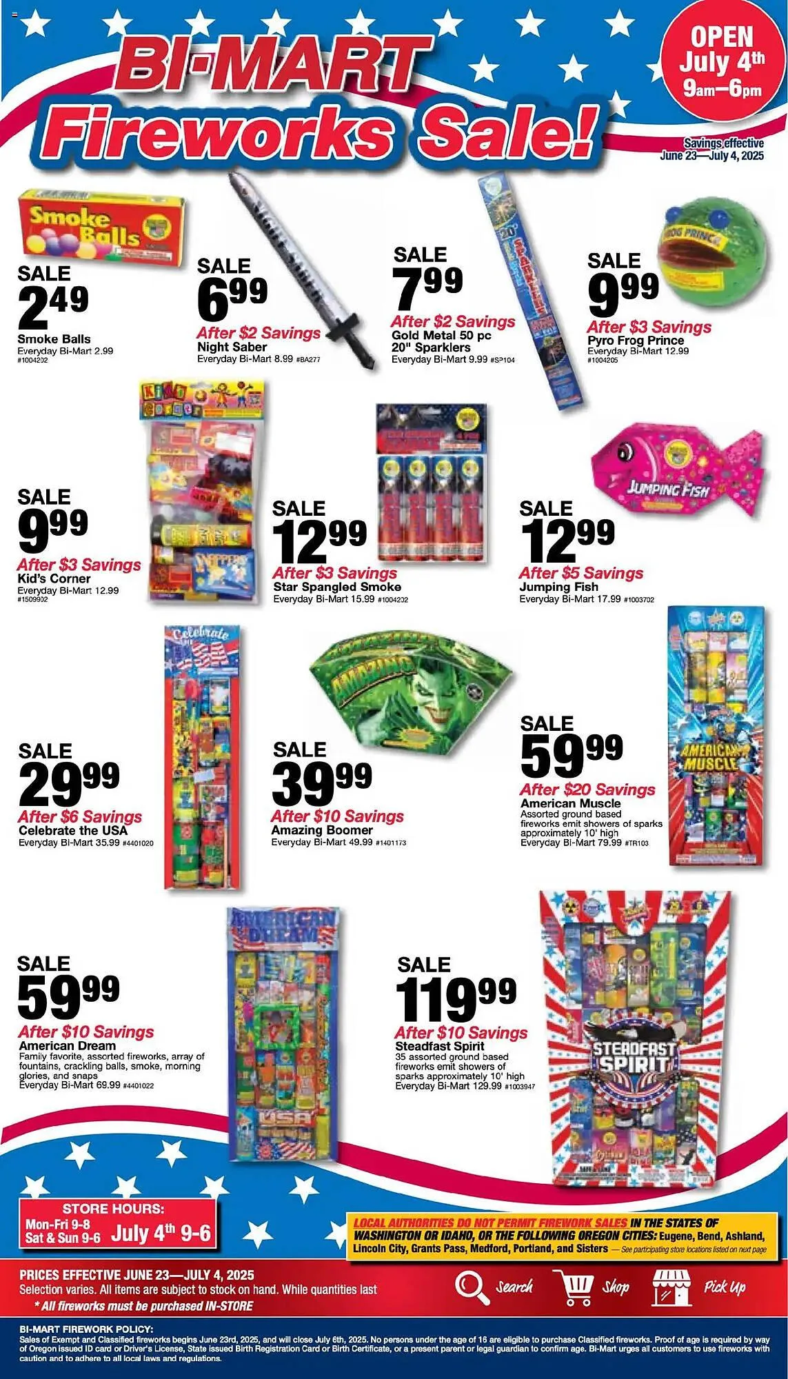 Bi-Mart Weekly Ad - 1