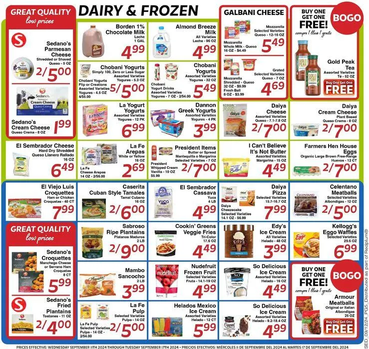 Weekly ad Sedano's weekly ad from September 11 to September 17 2024 - Page 5