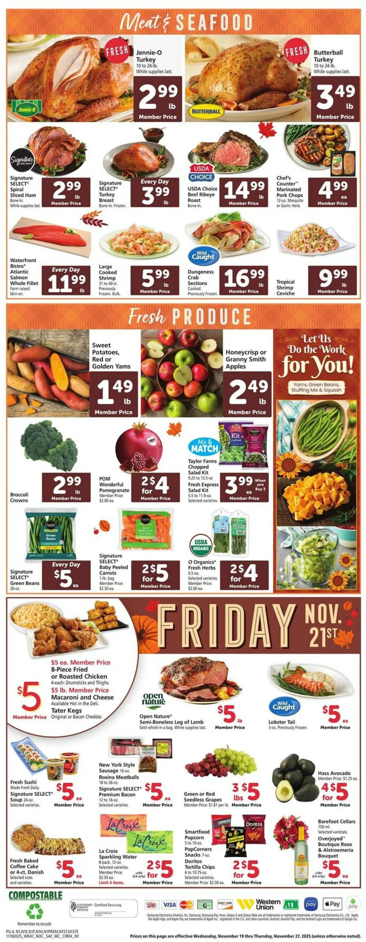 Weekly ad Safeway Current weekly ad from November 19 to November 27 2025 - Page 6