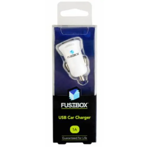 FuseBox 1 Port USB Car Charger