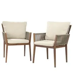 Backyard Creations® Wilmington Dining Chairs - 2 Pack