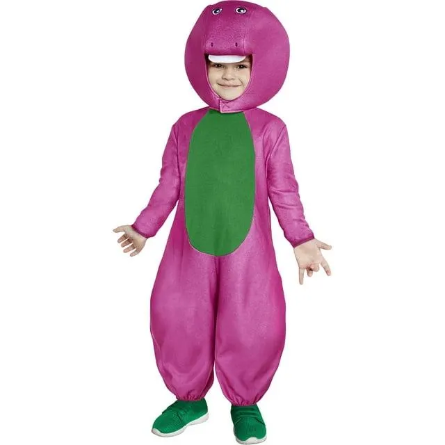 InSpirit Designs Barney Halloween Fantasy Costume Unisex, Toddler 1-3, Purple