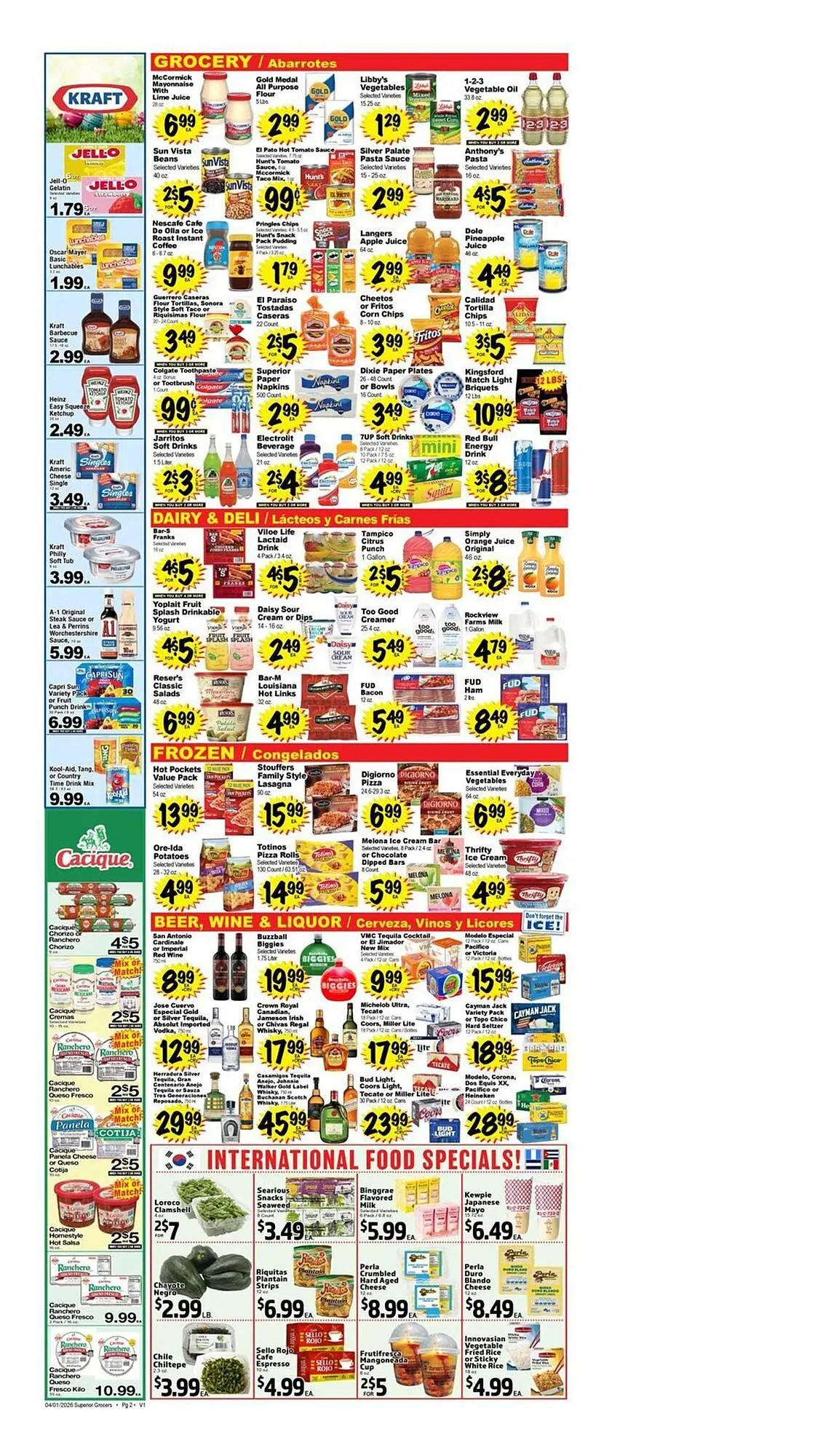 Weekly ad Superior Grocers weekly ad from April 1 to April 7 2026 - Page 2