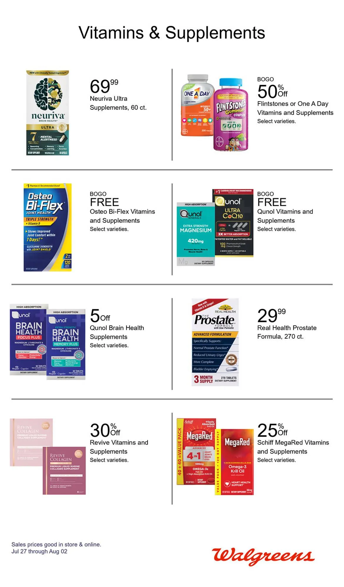 Weekly ad Walgreens Weekly Ad from July 27 to August 2 2025 - Page 12