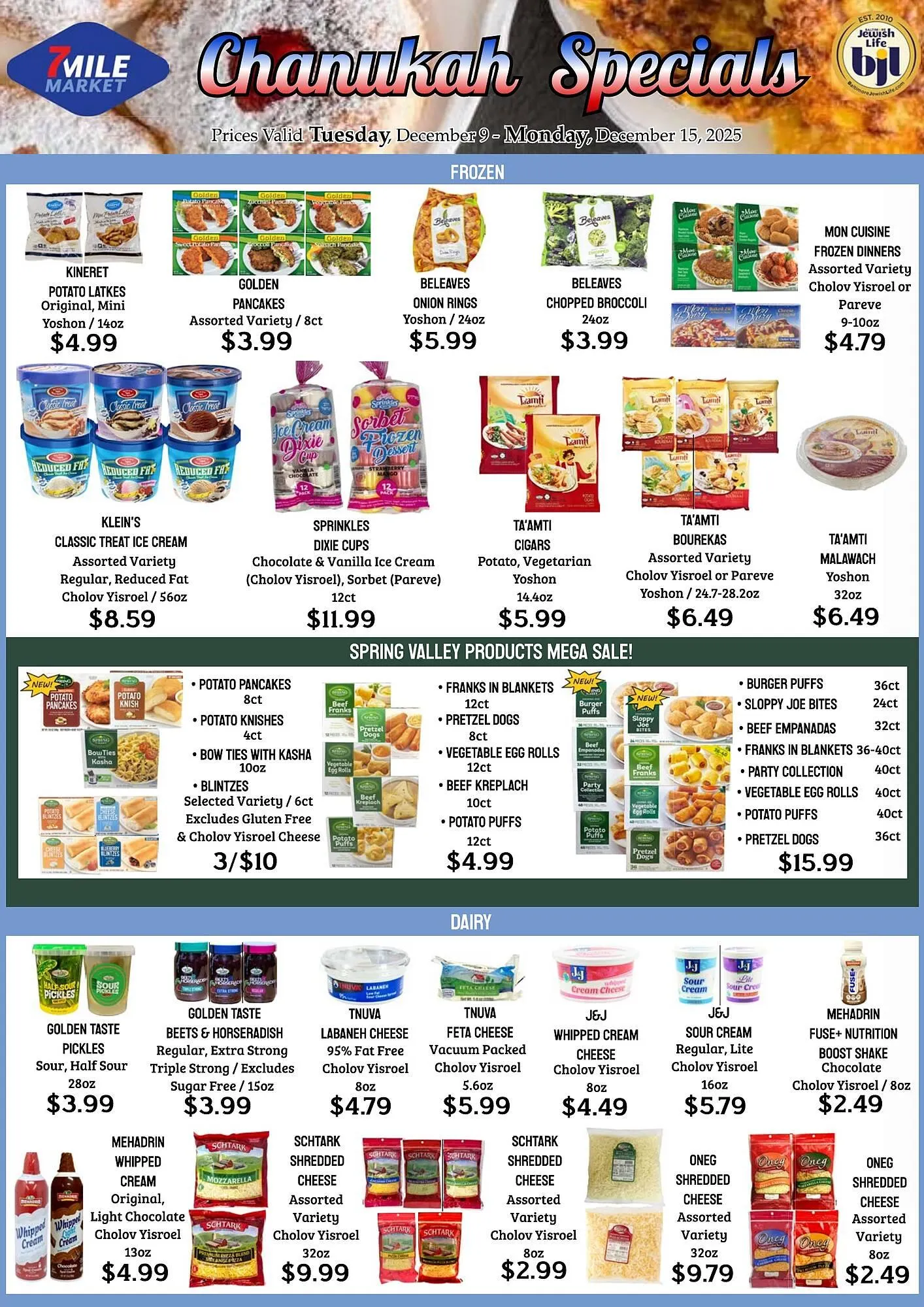 Weekly ad Seven Mile Market circular from December 9 to December 15 2025 - Page 1