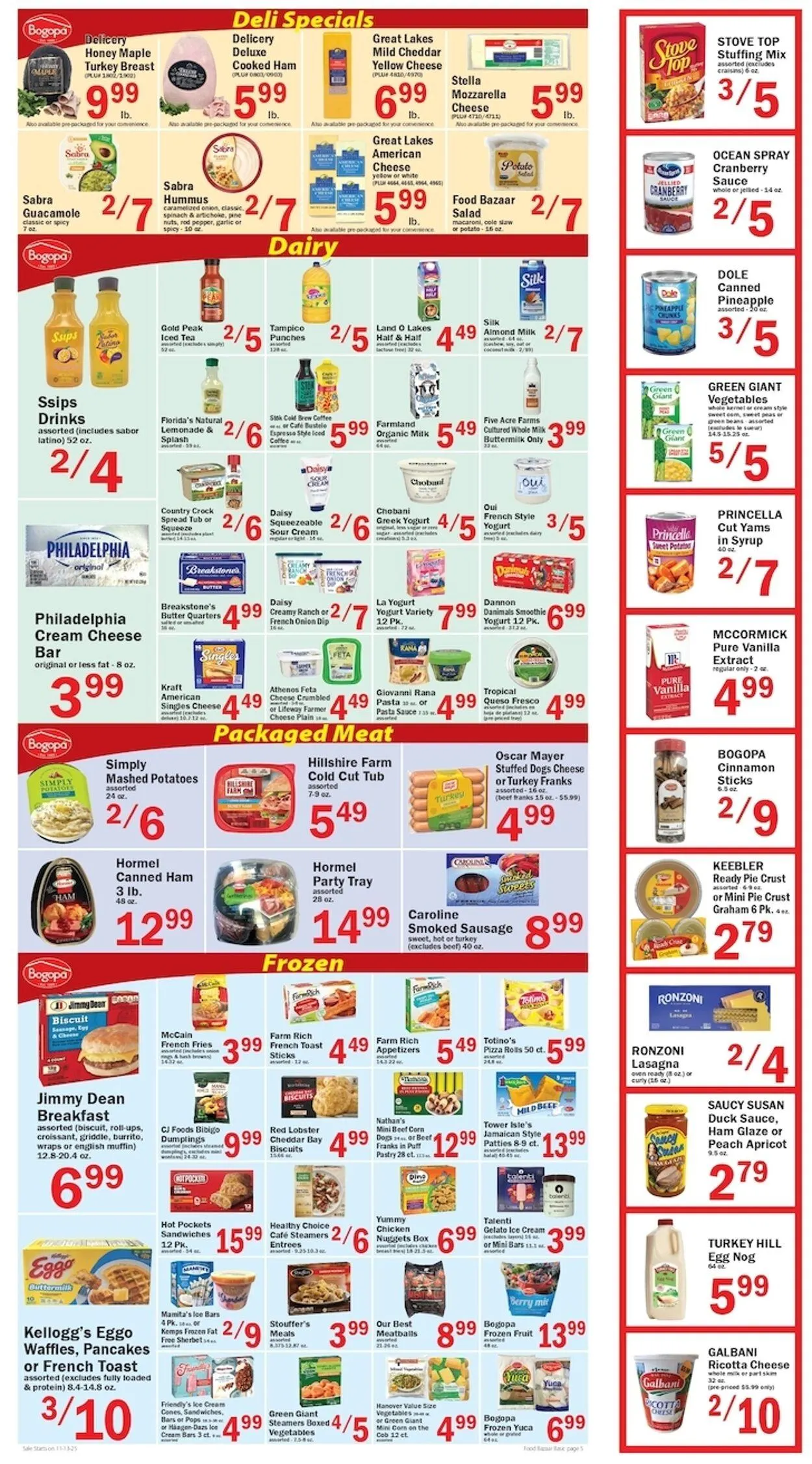 Catálogo de Food Bazaar Current weekly ad 13 de noviembre al 19 de noviembre 2025 - Página 5