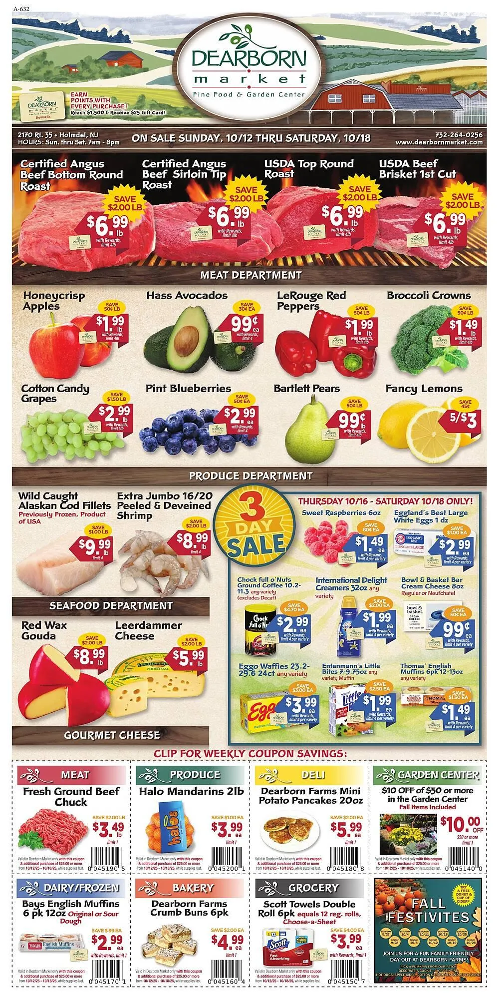 Weekly ad Dearborn Market weekly ad from October 12 to October 18 2025 - Page 1