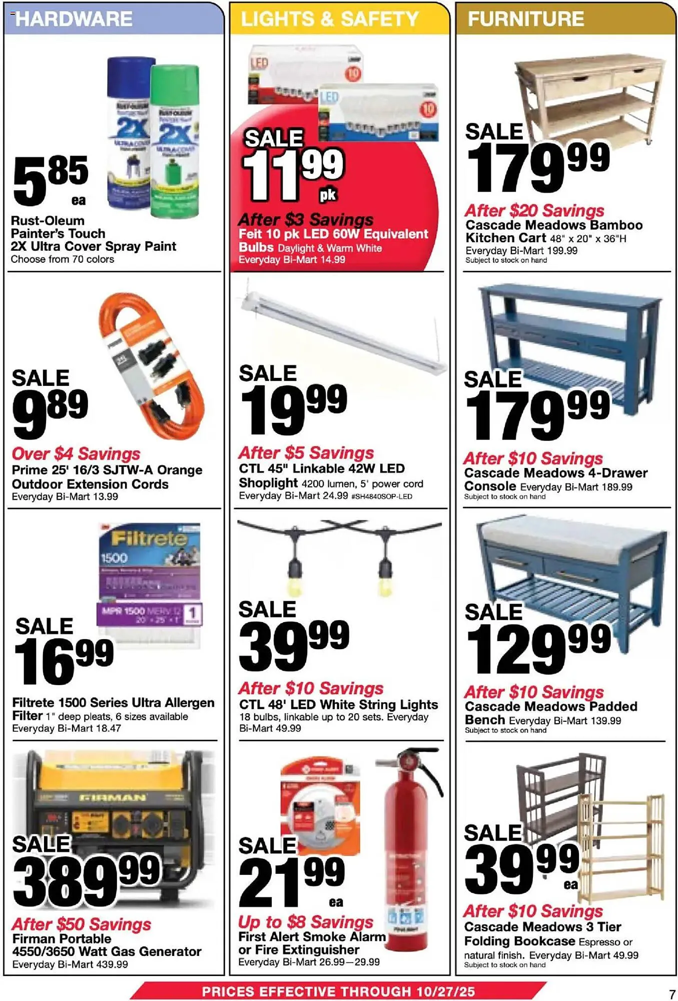 Weekly ad Bi-Mart weekly ad from October 14 to October 28 2025 - Page 7