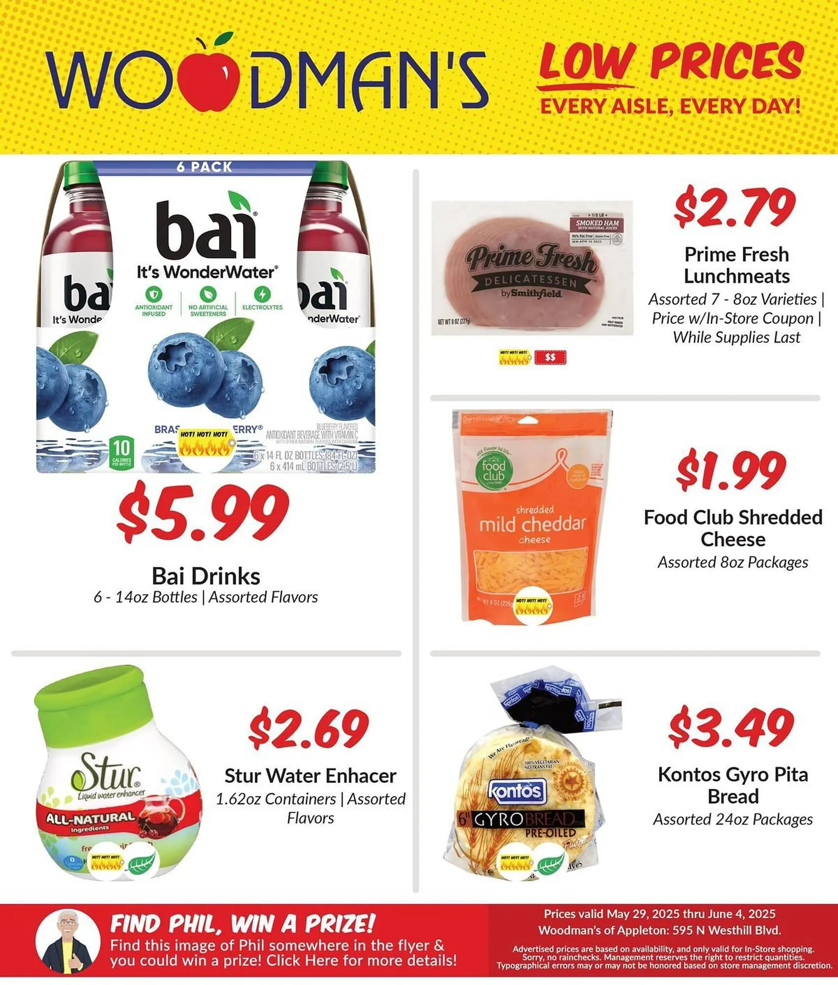 Weekly ad Woodman's Weekly Ad from May 30 to June 4 2025 - Page 1