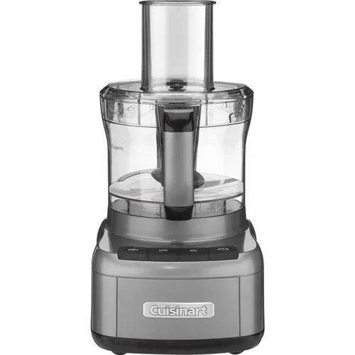 Cuisinart Elemental 8-Cup 350 Watts Food Processor BPA Free GunMetal FP-8GM - Open Box